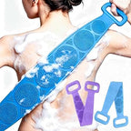 FlexiScrub™ Double Sided Silicone Exfoliating Bath Scrubber
