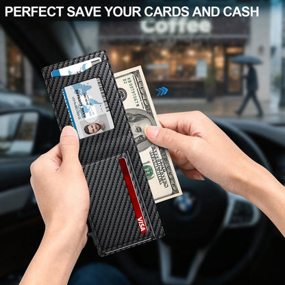 VaultGuard™ Leather RFID Pop-Up Wallet