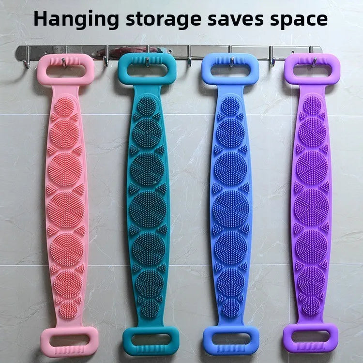 FlexiScrub™ Double Sided Silicone Exfoliating Bath Scrubber