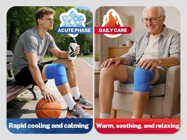 WelloCrest™ 360° Hot & Cold Knee Recovery Wrap