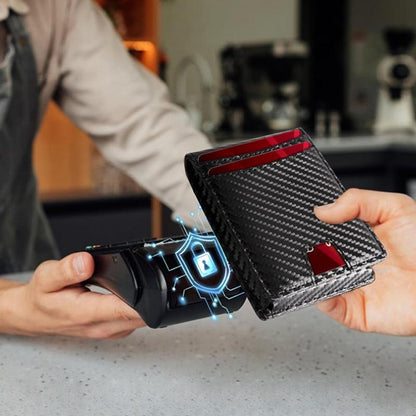 VaultGuard™ Leather RFID Pop-Up Wallet