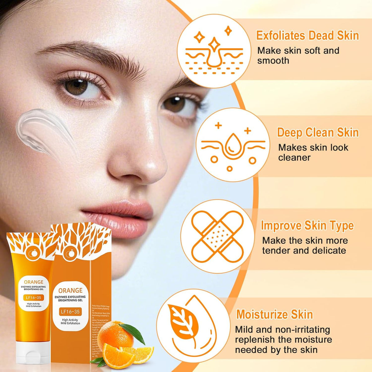 Orange Enzyme Exfoliating Gel(FREE)