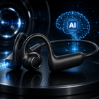 AI Smart Headphones with HD Camera and AI Voice Assistant