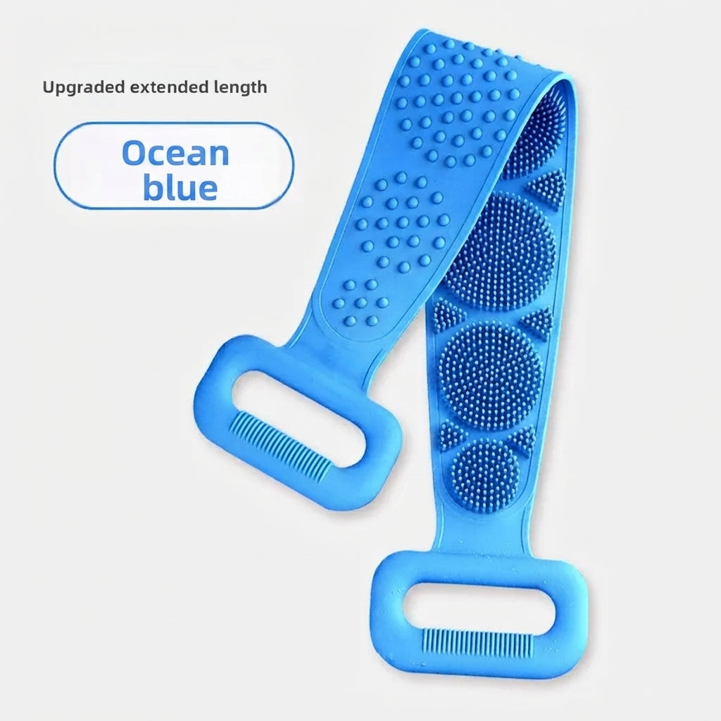 FlexiScrub™ Double Sided Silicone Exfoliating Bath Scrubber