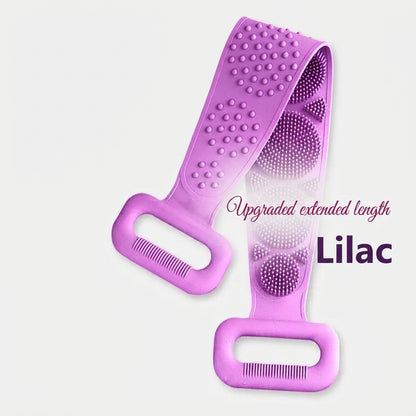 FlexiScrub™ Double Sided Silicone Exfoliating Bath Scrubber