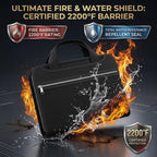 SafeVault™ Fireproof Document Organizer Bag