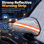 MagneticShield™ 3-Layer Windshield Snow Cover + Side Mirror Protectors