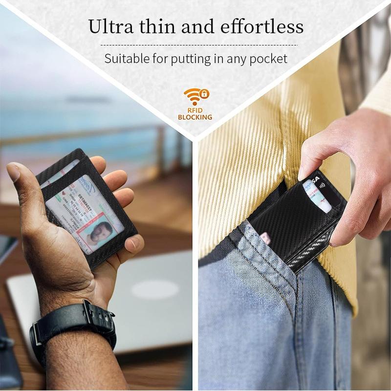 VaultGuard™ Leather RFID Pop-Up Wallet