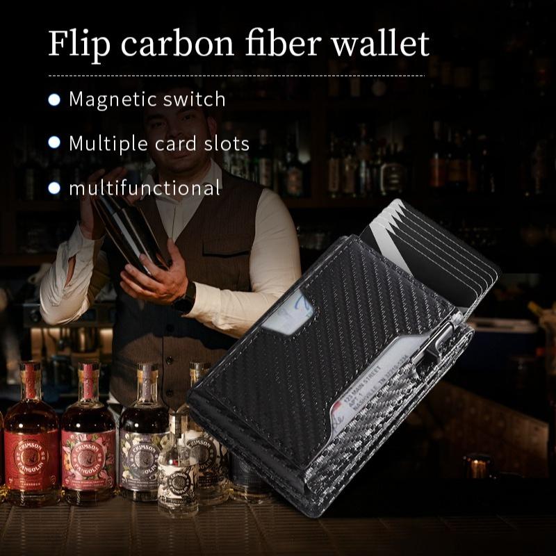 VaultGuard™ Leather RFID Pop-Up Wallet