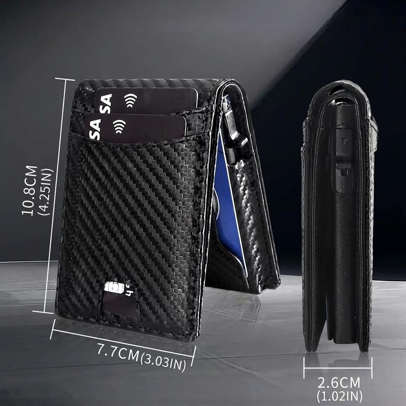 VaultGuard™ Leather RFID Pop-Up Wallet