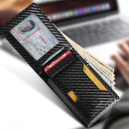 VaultGuard™ Leather RFID Pop-Up Wallet